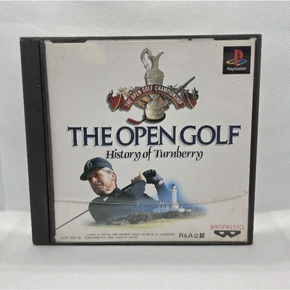 The Open Golf: History of Turnberry (PlayStation 1, 1996) NTSC-J